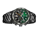 Festina Stainless Steel Chronograph Black/Green Dial Men's Watch | F20673/2 | Time Watch Specialists