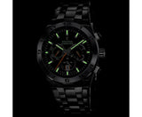Festina Stainless Steel Chronograph Black/Green Dial Men's Watch | F20673/2 | Time Watch Specialists