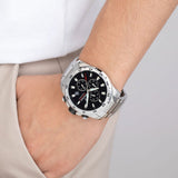 Festina Stainless Steel Chronograph Sport Black Dial Men's Watch | F20463/4 | Time Watch Specialists