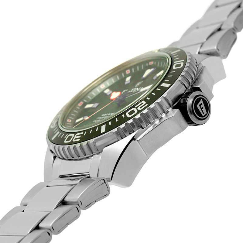 FESTINA Orologio da uomo Diver in acciaio inossidabile con quadrante FESTINA Orologio da uomo Diver in acciaio inossidabile con quadrante