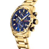 Festina Stainless Steel Gold Chrono Sport Men's Watch | F20541/2 | Time Watch Specialists
