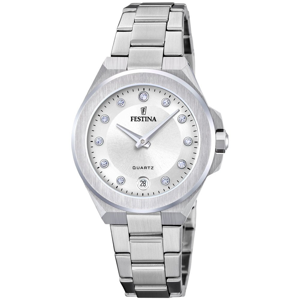 Festina Stainless Steel Mademoiselle Woman's Watch | F20700/1 | Time Watch Specialists