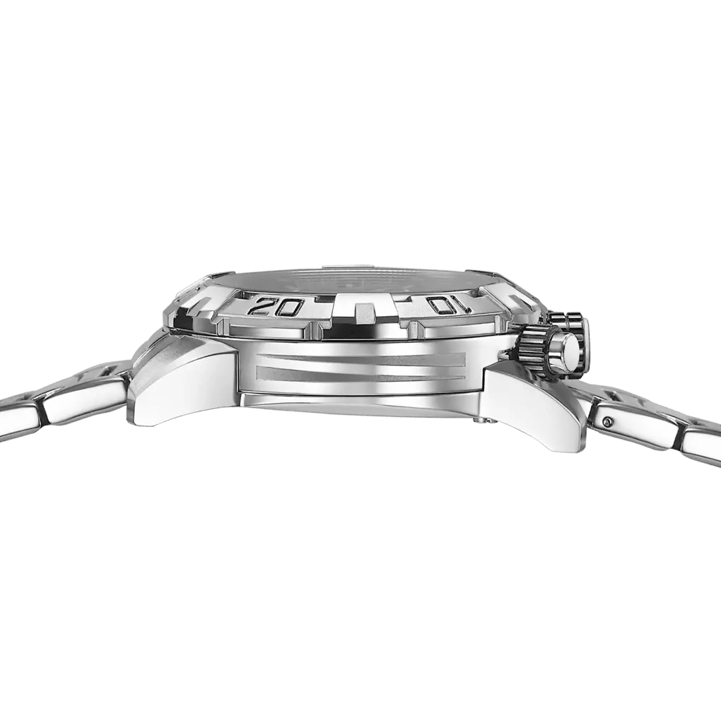 Festina The Originals Black Dial Stainless Steel Men’s 45mm Watch | F20743/3 | TIME Watches