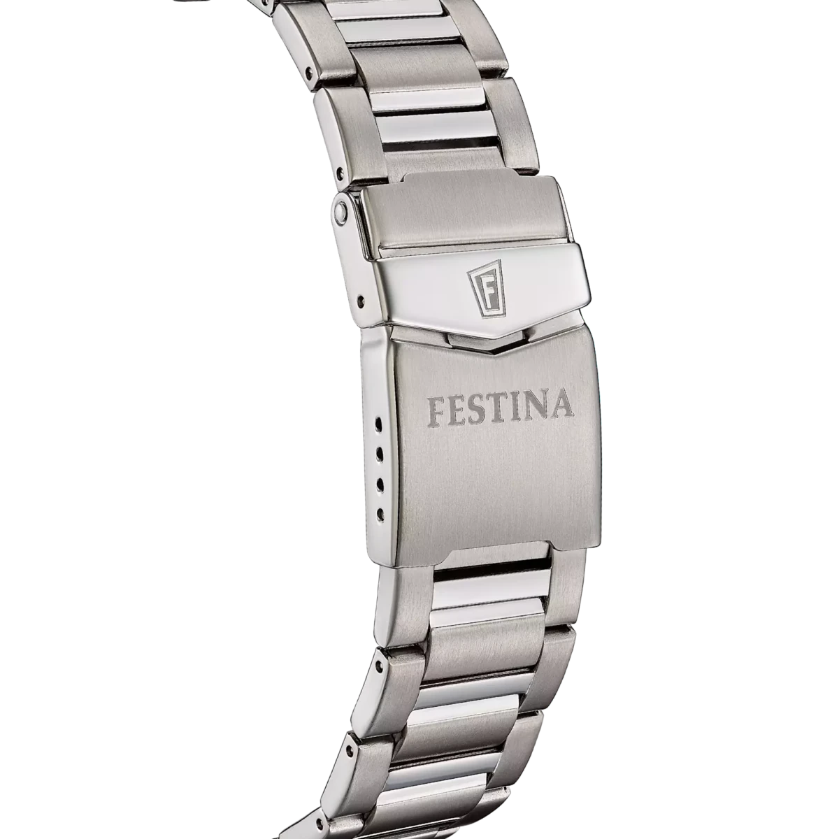 Festina Titanium Silver Dial Titanium Men’s 43mm Watch | F20698/1 | TIME Watches