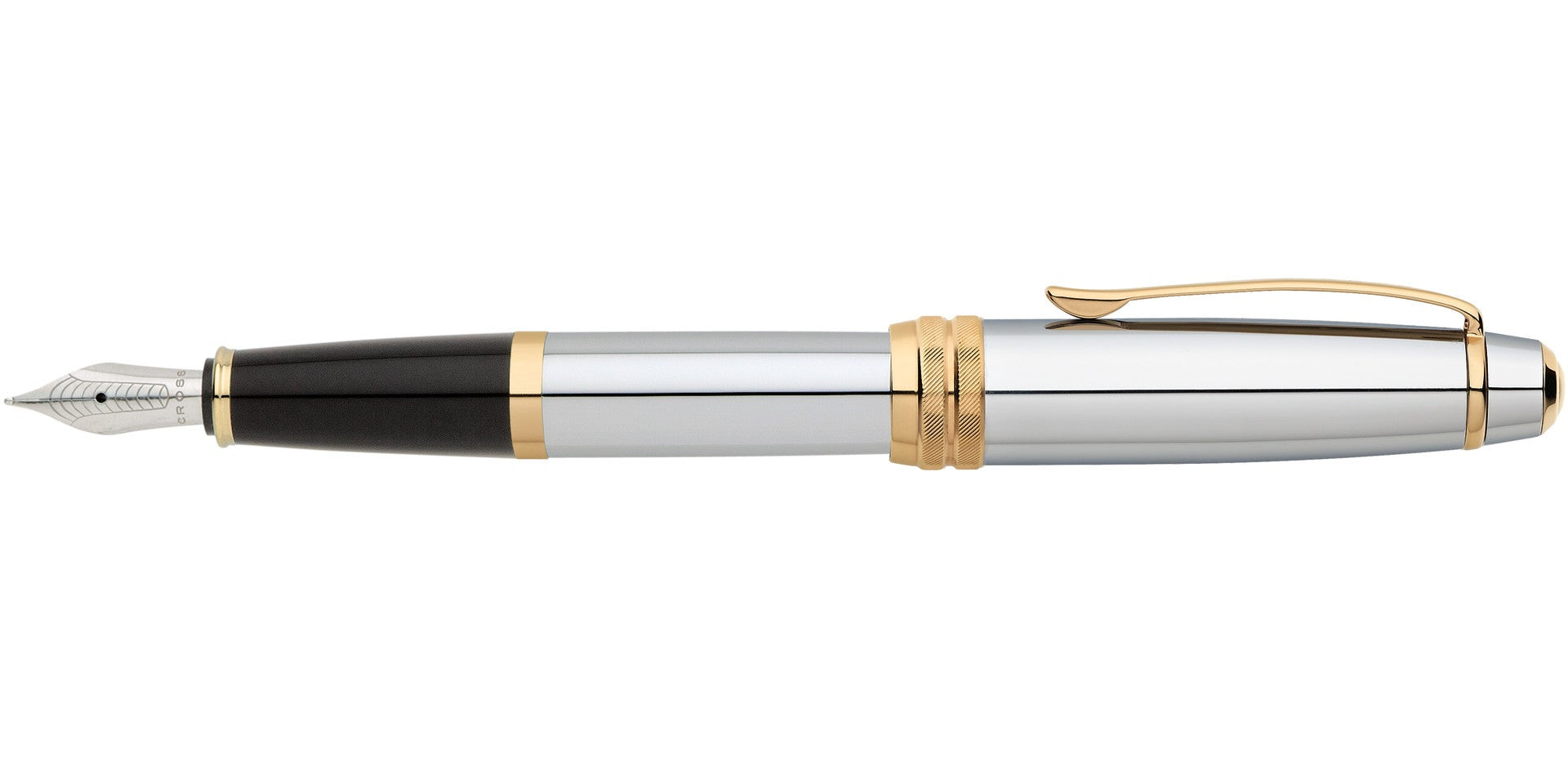CROSS Bailey Medalist Stainless Steel Medium Nib Fountain Pen | AT0456-6MS