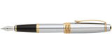 CROSS Bailey Medalist Stainless Steel Medium Nib Fountain Pen | AT0456-6MS