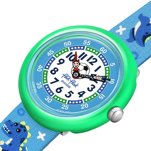 Flik Flak Soccerozaurus Children's Watch | FBNP209