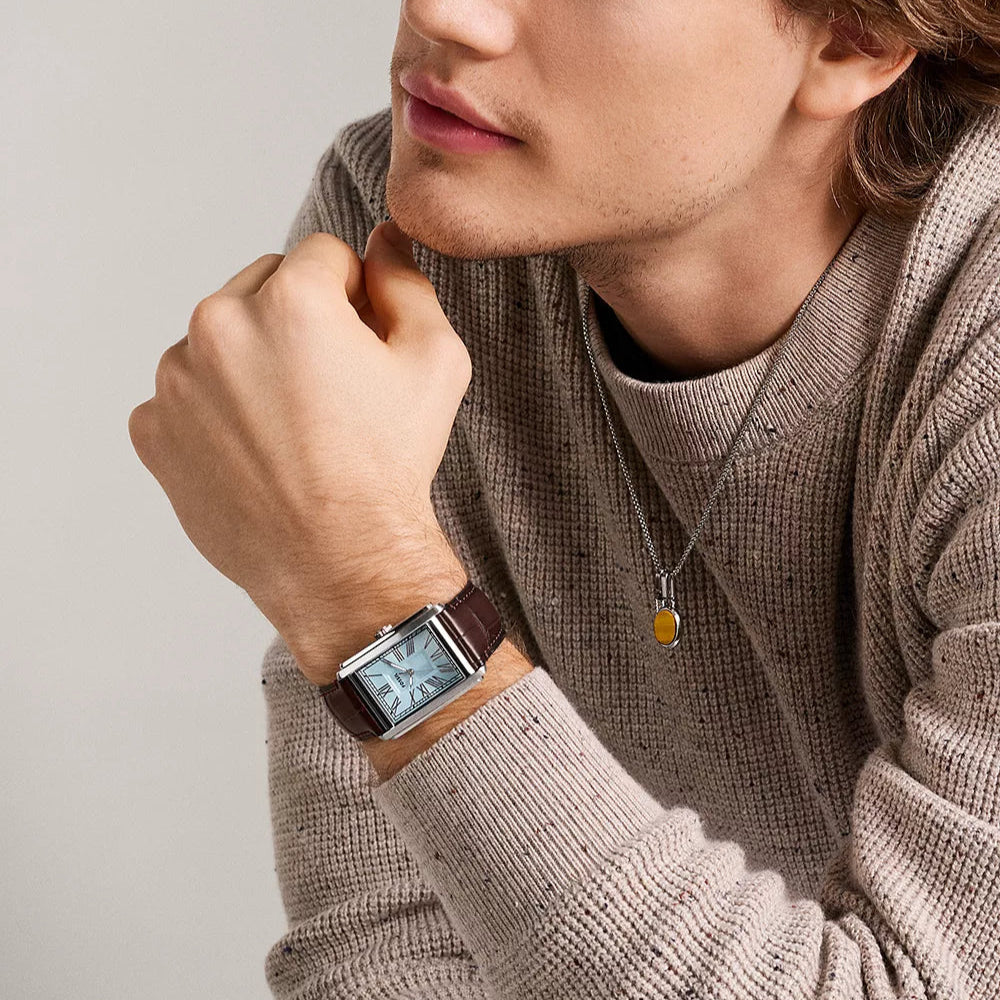 Fossil Carraway Three-Hand Brown Leather Watch | FS6110