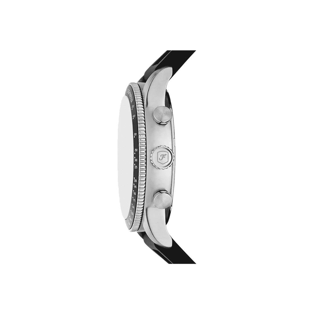 Fossil Black Silicone Men's Watch | FS6087 | Time Watch Specialists