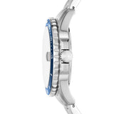 Fossil Blue Dive Three-Hand Date Stainless Steel Men's Watch | FS6029 | Time Watch Specialists