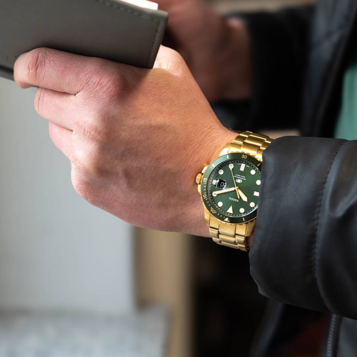 Fossil Blue Dive Three - Hand Stainless Steel Men's Watch | FS6030 | Time Watch Specialists