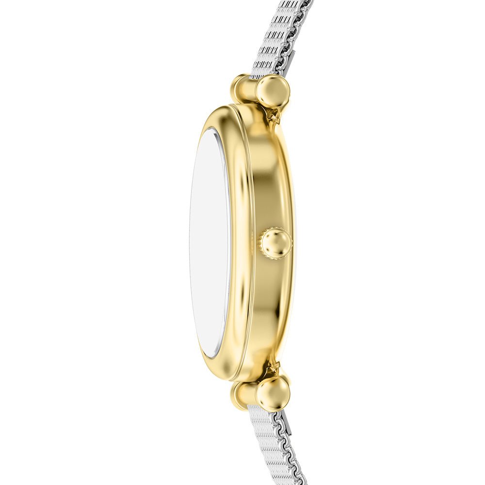Fossil Carlie Mother Of Pearl Dial and Steel Bracelet 28mm Women's Watch | ES5463 | TIME Watches