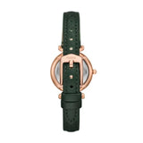 Fossil Carlie Three - Hand Rose Gold - Tone Stainless Steel Women's Watch | ES5370 | Time Watch Specialists
