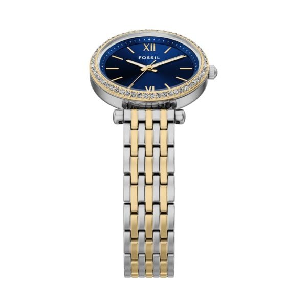 Fossil Carlie Two - Tone Stainless Steel Women's Watch | ES5438 | TIME Watches