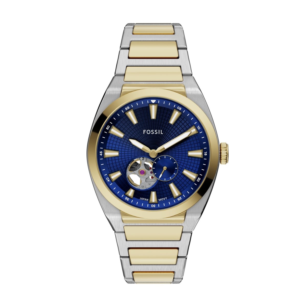 Fossil Everett Automatic Two - Tone Stainless Steel Men's Watch | ME3275 | TIME Watches