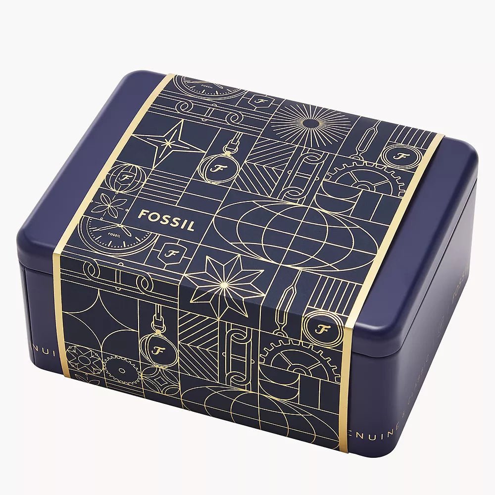 Fossil Gold - Tone Women's Watch & Bracelet Set | ES5378SET | Time Watch Specialists