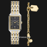 Fossil Grey Dual - Tone Stainless Steel Watch & Bracelet Set | ES5376SET | Time Watch Specialists