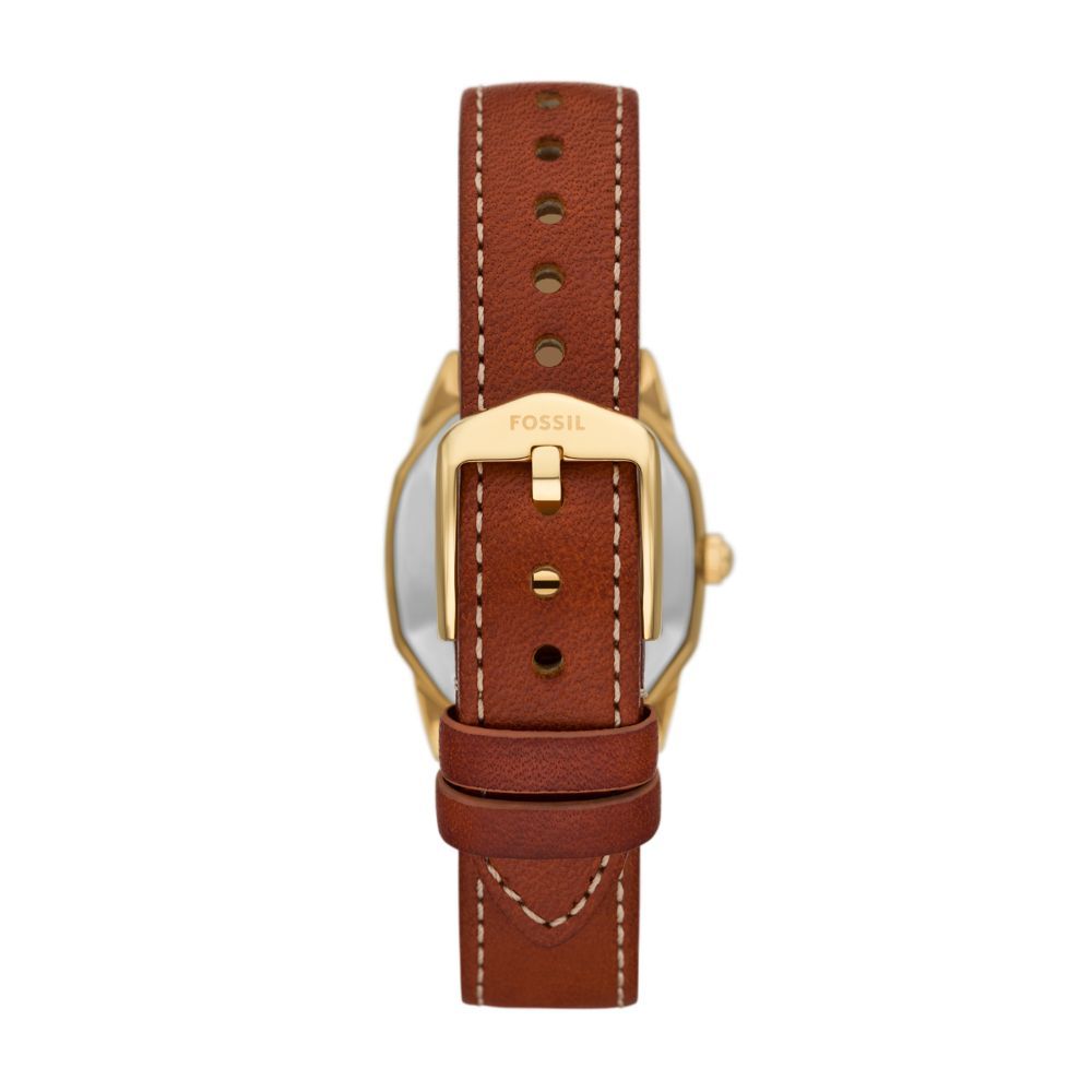 Fossil Harlow Three - Hand, Gold - Tone Stainless Steel Women's Watch | ES5364 | Time Watch Specialists