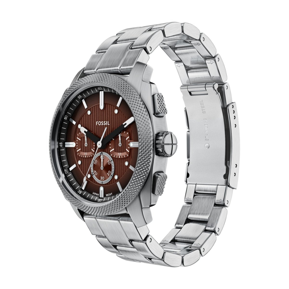 Fossil Machine Chronograph Stainless Steel Men's Watch | FS6144 | TIME Watches