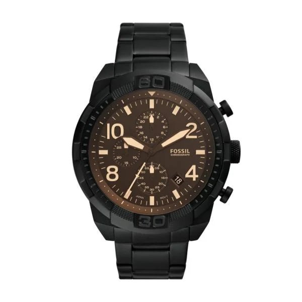 Fossil Men's Bronson Stainless Steel Quartz Chronograph Watch | FS5876 | Time Watch Specialists