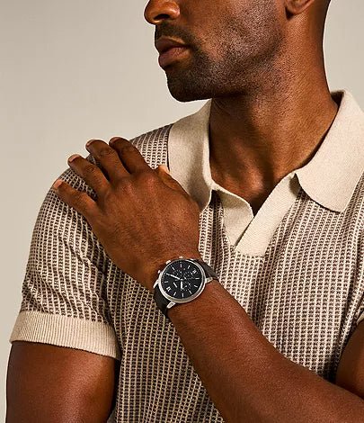 Fossil Neutra Chrono Black Men's Watch | FS5452 | TIME Watches