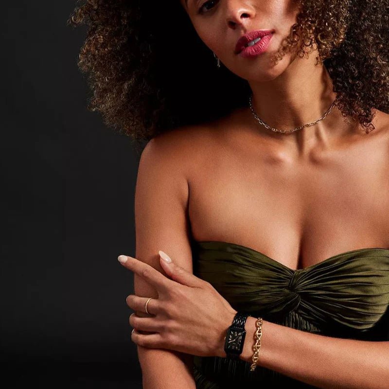 Fossil Raquel Black Stainless Steel Women's Watch | ES5385 | Time Watch Specialists