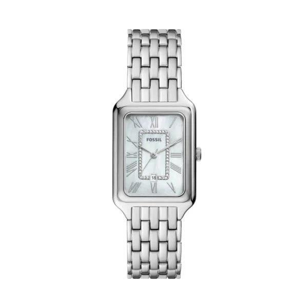 Fossil Raquel Three-Hand Date, Stainless Steel Women's Watch | ES5306 | Time Watch Specialists