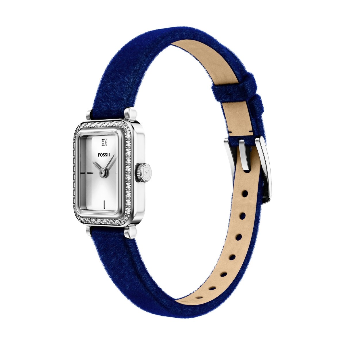 Fossil Raquel Two Hand Blue Velvet Woman's Watch | ES5436 | TIME Watches