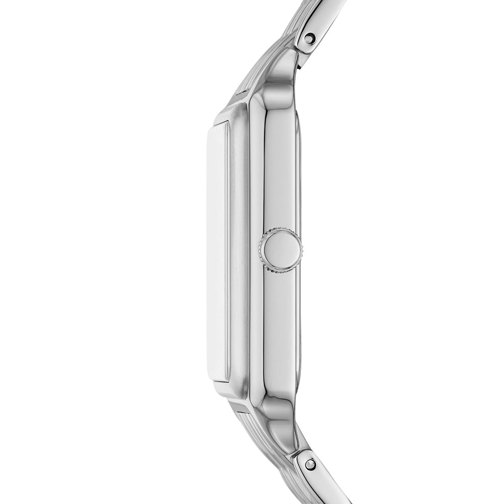 Fossil Raquel White Mother Of Pearl Dial and Steel Bracelet 26mm Women's Watch | ES5306 | TIME Watches