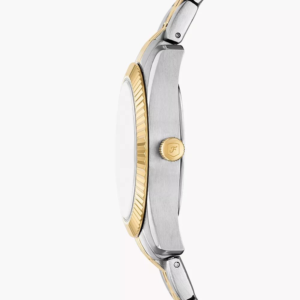 Fossil Scarlette Two - Tone Stainless Steel Women's Watch | ES5388 | Time Watch Specialists