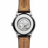 Fossil Townsman Silver/Steel Round Leather Men's Watch | ME3110 | Time Watch Specialists