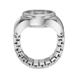 Fossil Two-Hand Stainless Steel Women's Ring Watch | ES5245 | Time Watch Specialists