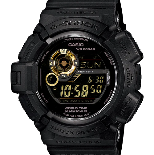 Casio G-Shock Black Dial Unisex Watch | G-9300GB-1DR