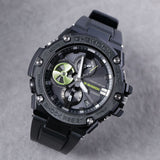 Casio G-Shock Black Dial Calendar Stainless Steel Men’s Watch | GST-B100B-1A3DR