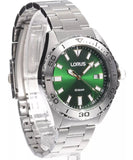 Lorus Stainless Steel Green Dial Classic Men's Watch | RXH53KX9