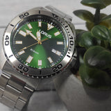 Lorus Stainless Steel Green Dial Classic Men's Watch | RXH53KX9