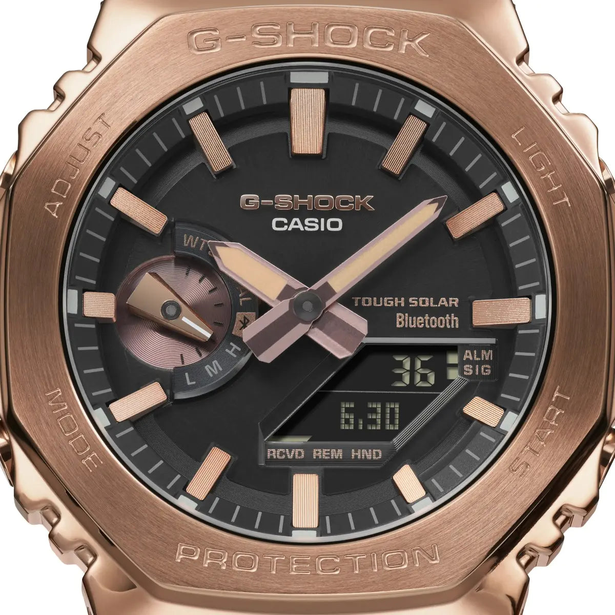 Casio G-Shock Black Dial Stainless Steel Men’s Watch | GM-B2100GD-5ADR