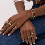 Fossil  Gold-Tone Unisex Bracelet | JF04801710