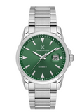 Daniel Klein Stainless Steel, Green Dial, Men's Watch | DK113813-4