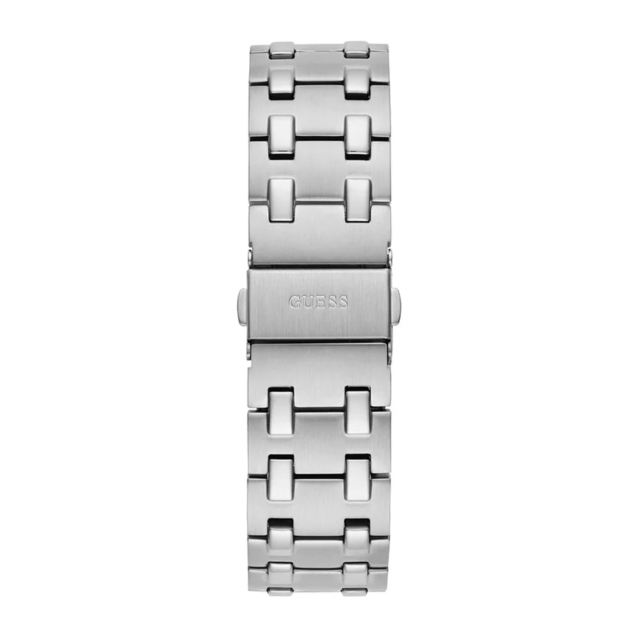 Guess Blake Silver Stainless Steel Men's Watch | GW0575G4 | Time Watch Specialists