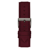 Guess Burgundy Gunmetal Analog Men's Watch | GW0628G4 | Time Watch Specialists