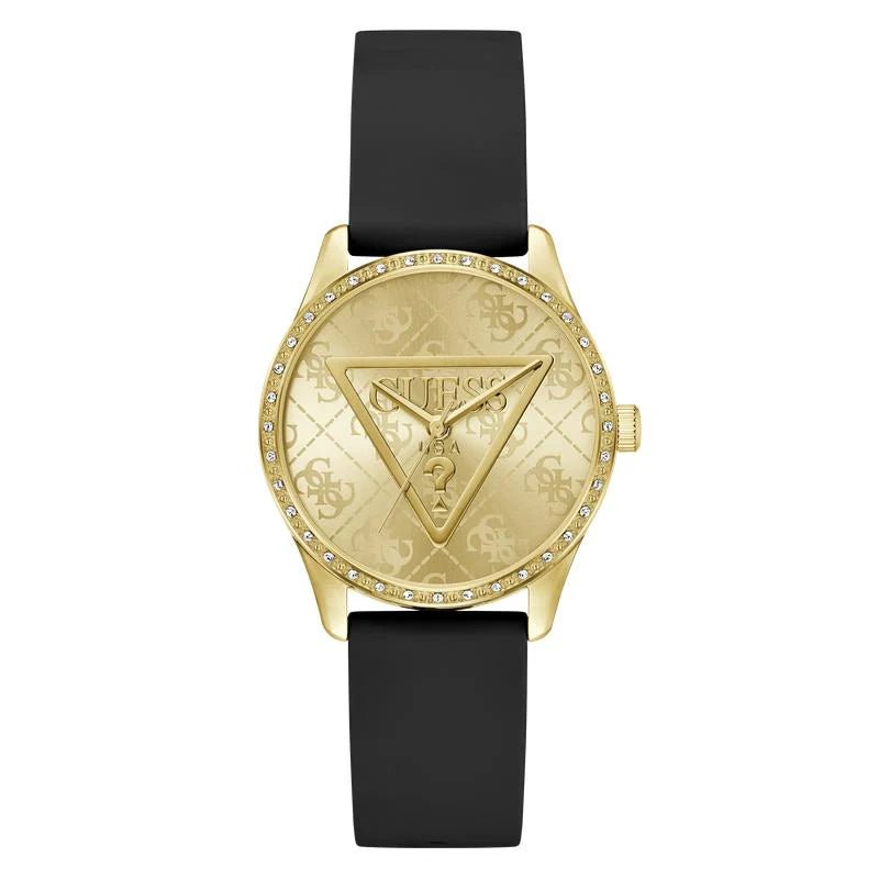 Guess Charmed Champagne Leather Women's Watch | GW0684L3 | TIME Watches