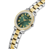 Guess Fawn Green Dial Analog Woman's Watch | GW0686L2 | Time Watch Specialists