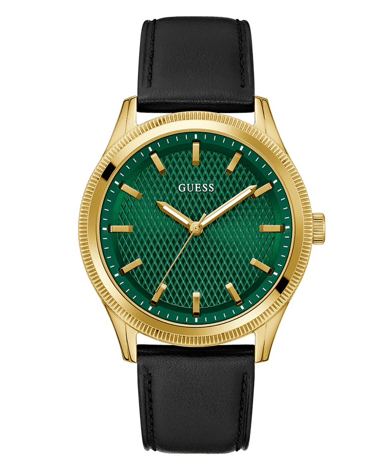 Guess Green Leather Men's Watch | GW0846G1 | TIME Watches