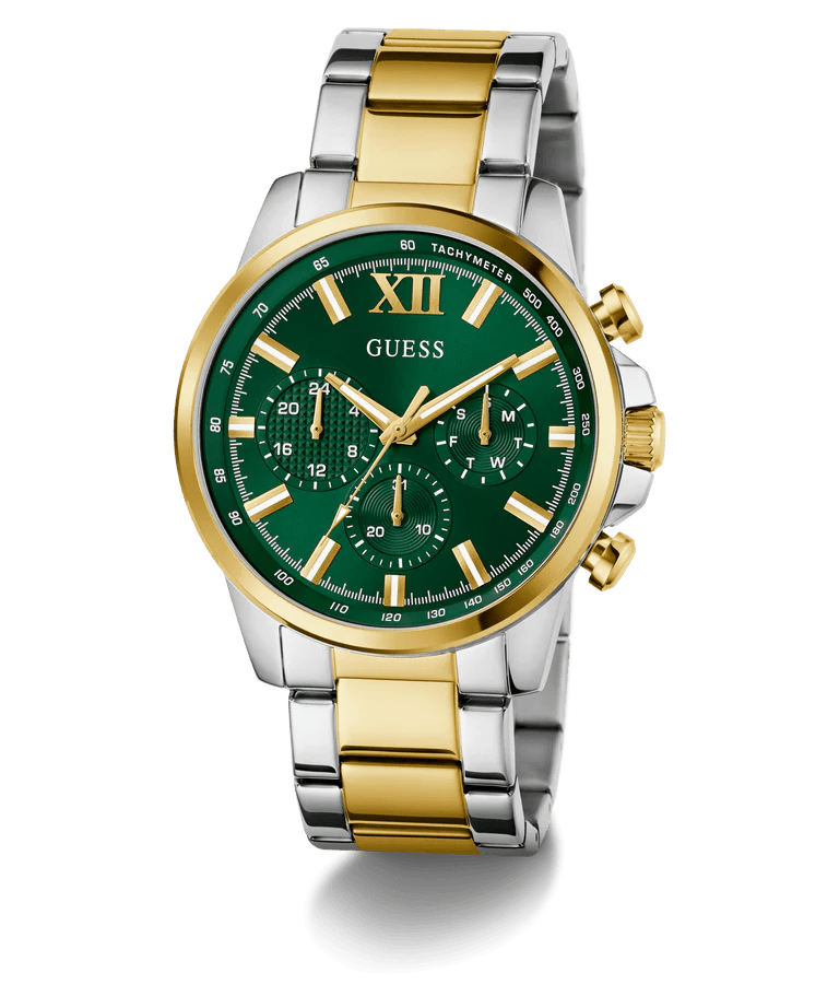 Guess Green Stainless Steel Men's Watch | GW0900G5 | TIME Watches