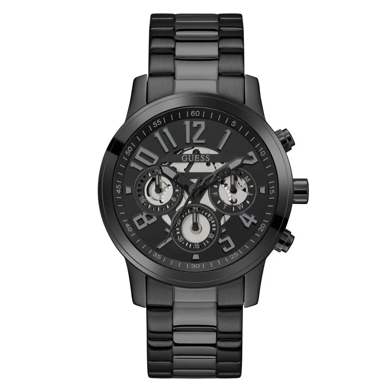 Guess Parker Black Tone Multi - Function Men's Watch | GW0627G3 | Time Watch Specialists