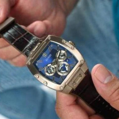 Guess Phoenix Coffee Multifunction Men's Watch | GW0202G2 | Time Watch Specialists