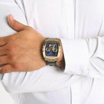 Guess Phoenix Coffee Multifunction Men's Watch | GW0202G2 | Time Watch Specialists