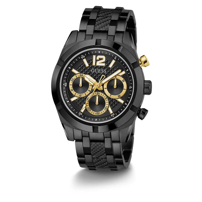 Guess Resistance Black Dial Multifunction Men's Watch | GW0714G4 | Time Watch Specialists