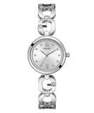 Guess Silver Tone Analog Woman's Watch | GW0759L1 | Time Watch Specialists